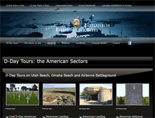 Tablet Screenshot of normandy-travel.com